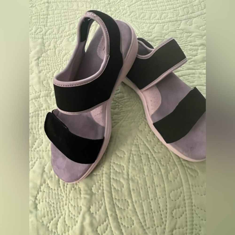 SoftWalk Womens Sandals‎ Shoes Walking Ellastic Size 8